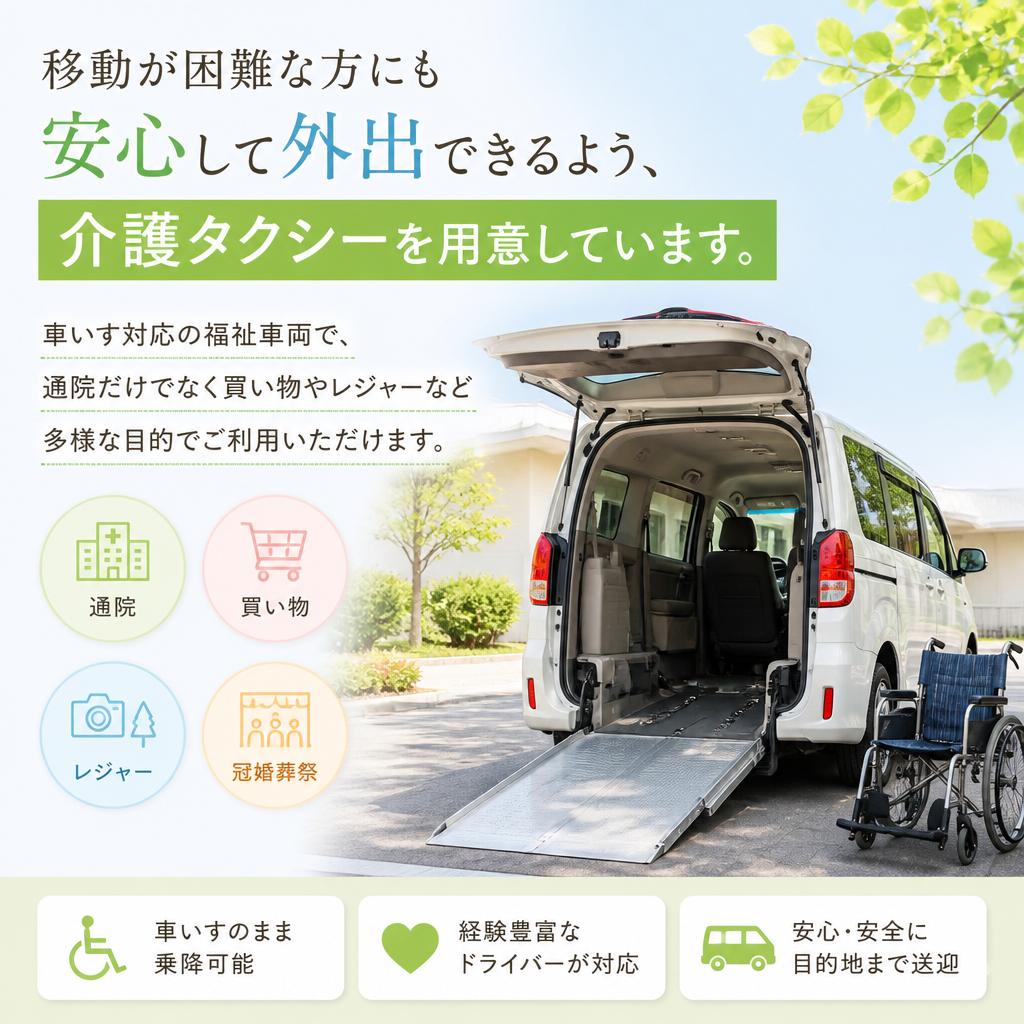 移動支援で外出をもっと身近に