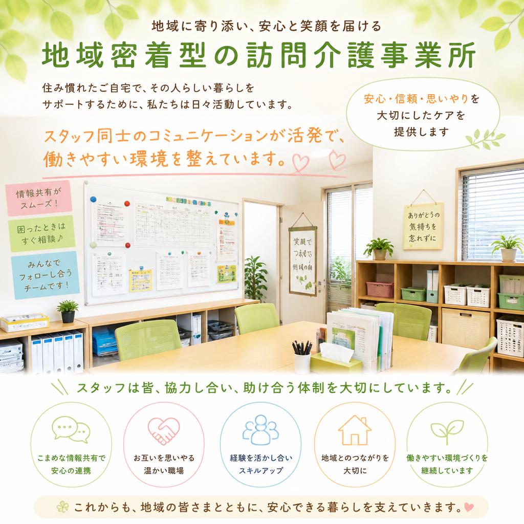 働く環境と魅力
