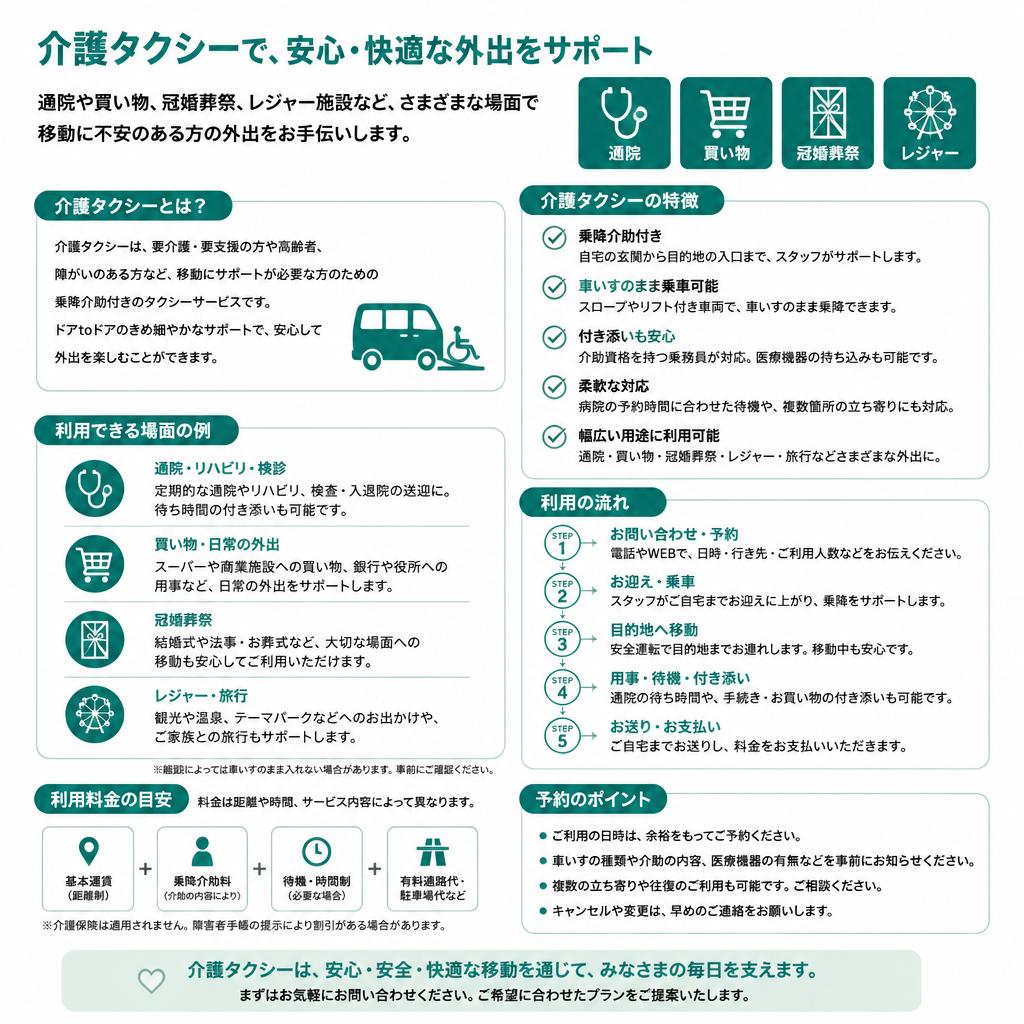 多様な移動ニーズに対応