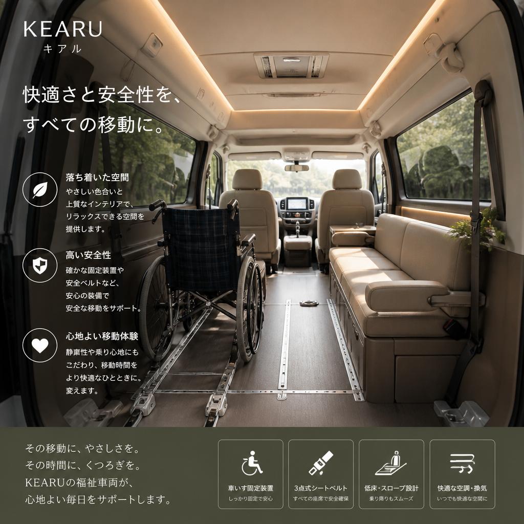 快適な移動空間