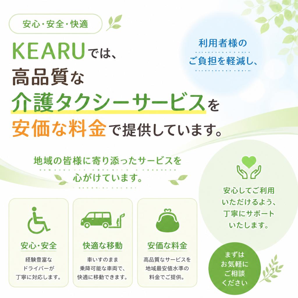 安価な料金設定でのサービス提供