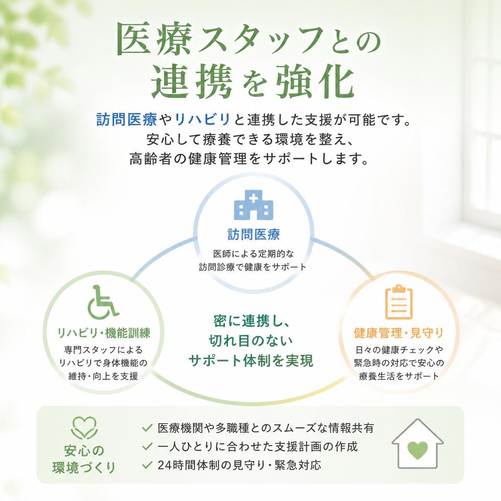 医療連携で安心の介護