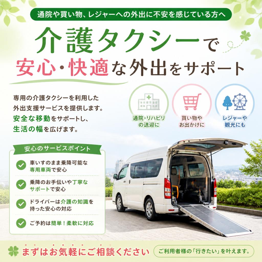 外出支援サービスの充実
