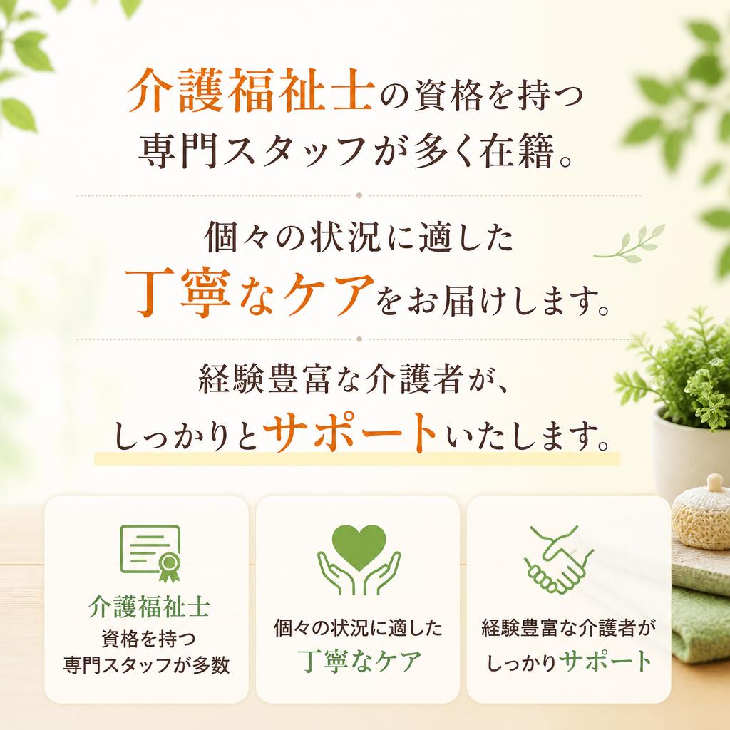 心強いスタッフとともに