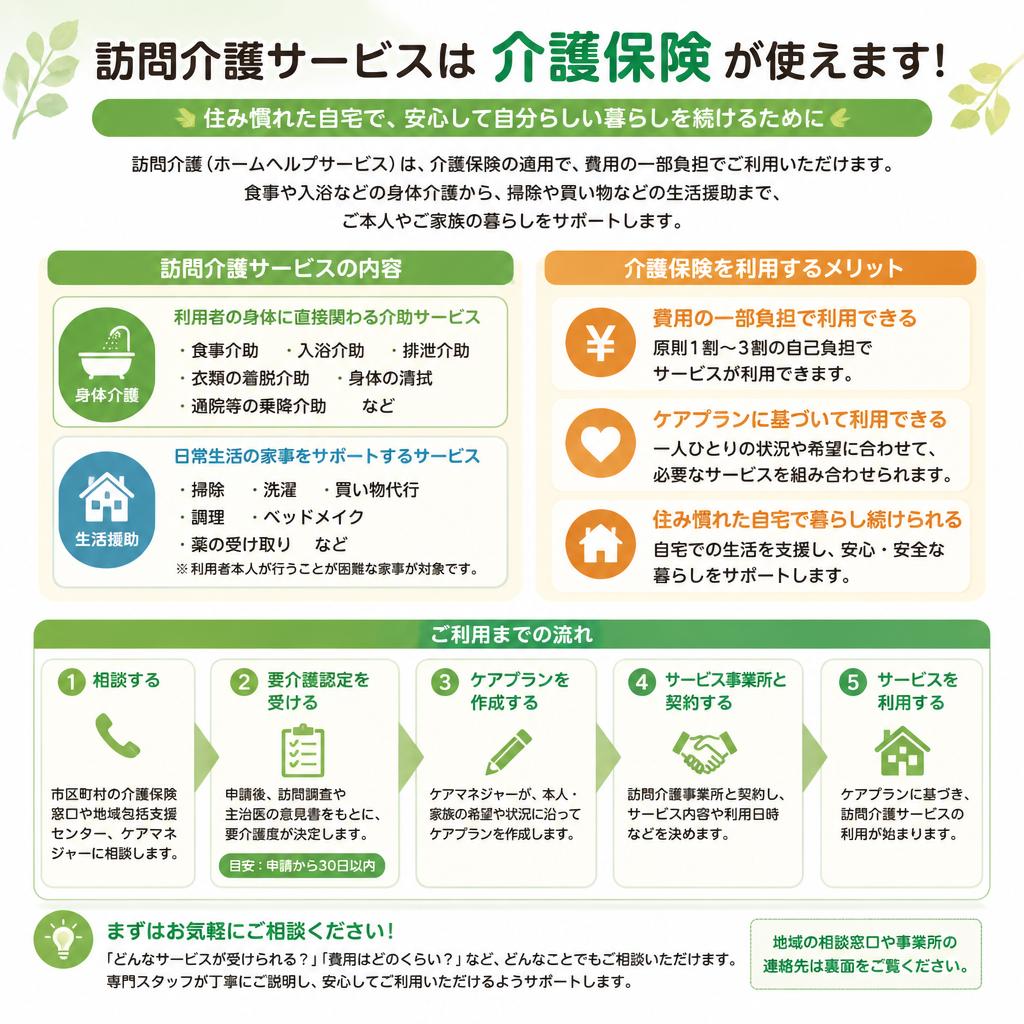 介護保険を活用したサポート